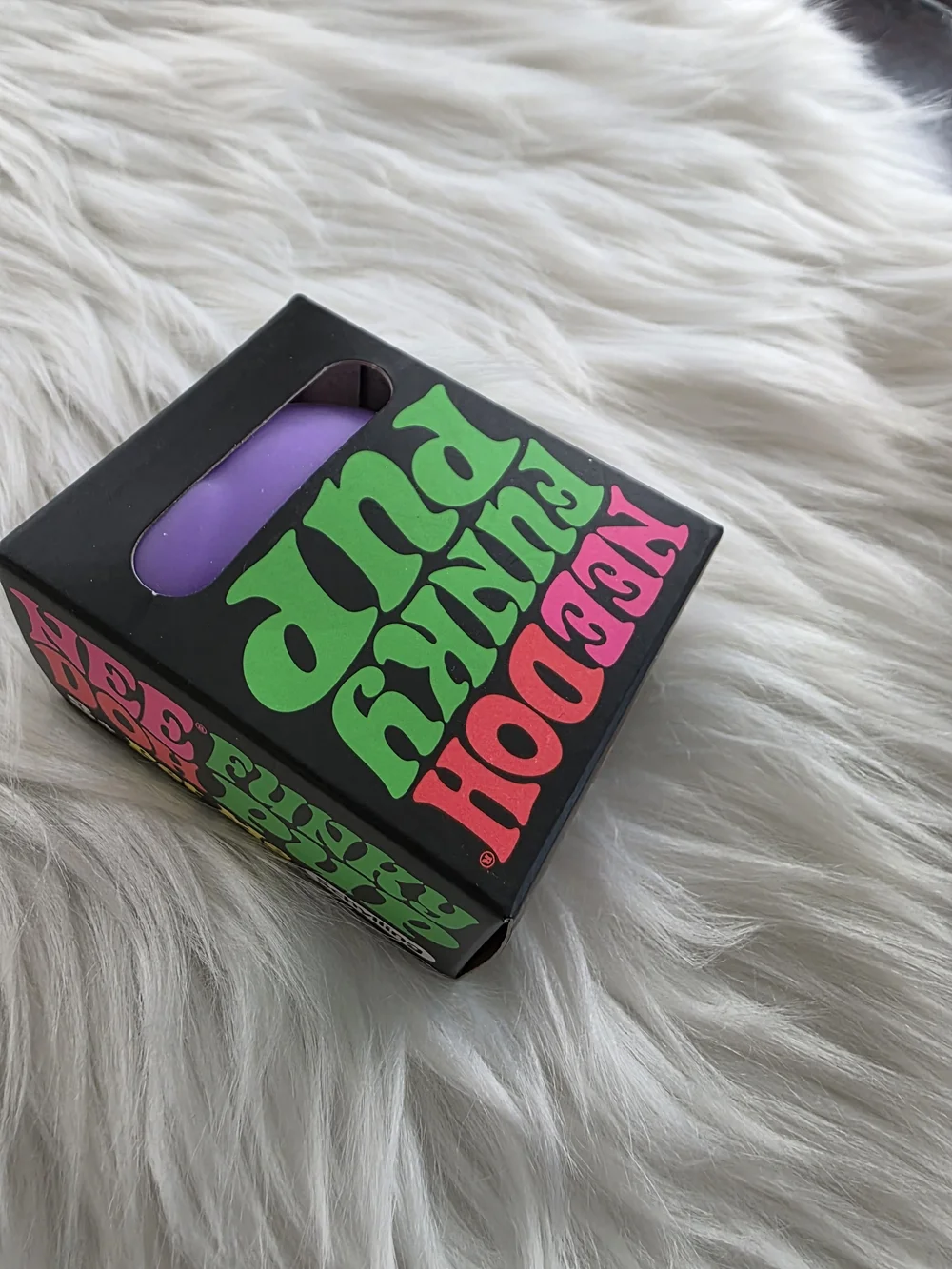 NeeDoh Funky Pup In Purple Brand New In Box